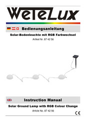 Wetelux 874256 Instruction Manual