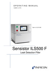 Inficon Sensistor ILS500 F Operating Manual