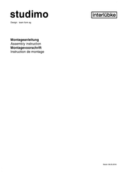 interlübke studimo Assembly Instructions Manual
