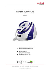 Rotel U947CH1 Instructions For Use Manual
