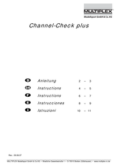 Multiplex Channel-Check plus Instructions Manual
