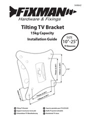 Fixman 949642 Installation Manual