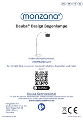 Monzana Deuba DBBL003 Instructions Manual