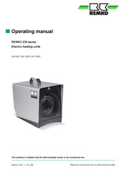 REMKO EM 10000 Operating Manual