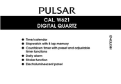 Pulsar W621 Manual