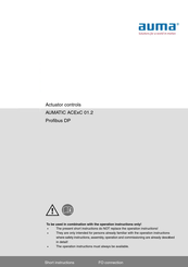 AUMA AUMATIC ACExC Manual