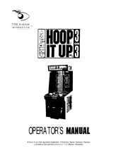 Time Warner Interactive Hoop It Up 3 on 3 Operator's Manual