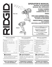 Ridgid R9500 Manuals | ManualsLib