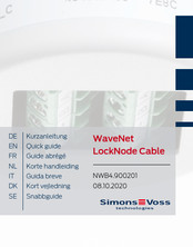 Simons Voss Technologies WaveNet LockNode WN.LN.C Quick Manual