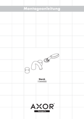 Hans Grohe Axor Starck 10444 Series Mounting Instructions