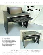 SMARTdesks flipIT MetalDesk SFI- K19 / K23 Assembly Instructions Manual
