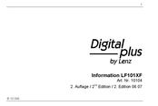 Lenz Digital plus 10104 Manual