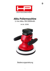 HP Autozubehor 20360 Manual