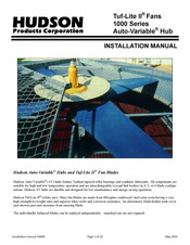 Hudson Tuf-Lite II 1000H Series Installation Manual