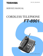 Toshiba FT-8901 Service Manual