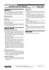 M-System R3S-DC8 Instruction Manual