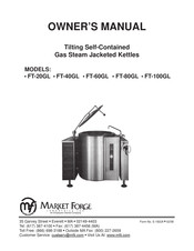 Market Forge Industries FT-60GL Owner's Manual