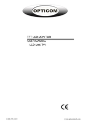 Opticom LCDI-215-TVI User Manual