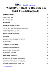 Hides HV-110 Quick Installation Manual