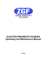 ZERO GRAVITY PHOENIX Operating And Maintenance Manual