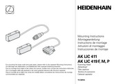 HEIDENHAIN AK LIC 219M Mounting Instructions