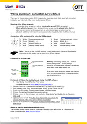 OTT Lufft WS502-UMB Quick Start
