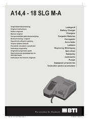 BTI A14,4-18 SLG M-A Original Instructions Manual