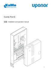 Uponor KaMo Combi Port E Installation And Operation Manual