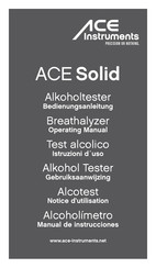 ACE INSTRUMENTS Solid Operating Manual