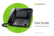 CaptionCall 78T User Manual