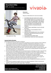 Vivadia H121 Instructions For Use Manual