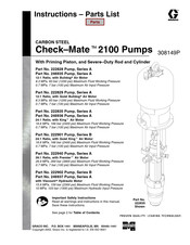 Graco Check-Mate 222835 Instructions-Parts List Manual
