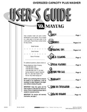Maytag PAV5158AWW User Manual