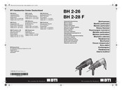 BTI BH 2-28 F Original Instructions Manual
