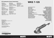 BTI WKS 7-125 Original Instructions Manual