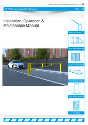 Parking Facilities PF5700 Installation, Operation & Maintenance Manual