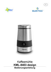 Suntec Wellness KML-8403 design Instruction Manual