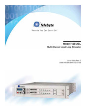 Telebyte 458-2SL Manual