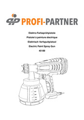 Profi-Partner JS-PHA0118 Manual