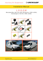 Dunlop L.312.C.M Installation Manual