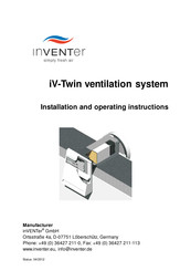 inVENTer iV-Twin Installation And Operating Instructions Manual