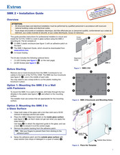 Extron Electronics SMK 2 Installation Manual
