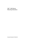 Silicon Graphics 1450 Mounting Instructions