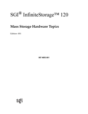 Silicon Graphics InfiniteStorage 120 Manual