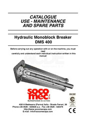 socomec DMS 400 Use - Maintenance And Spare Parts