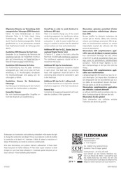 Fleischmann BR 110 Operating Instructions
