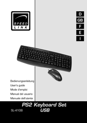 SpeedLink SL-4108 User Manual