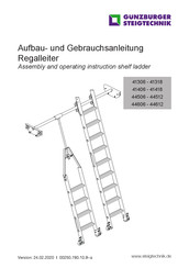 GÜNZBURGER STEIGTECHNIK 41306 Assembly And Operating Instruction
