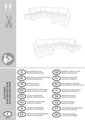 Sit&More SANTORINI 8100/2500-0037/8142 Assembly Instructions Instruction Manual
