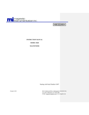 Magnetic Instrumentation 942B Instruction Manual